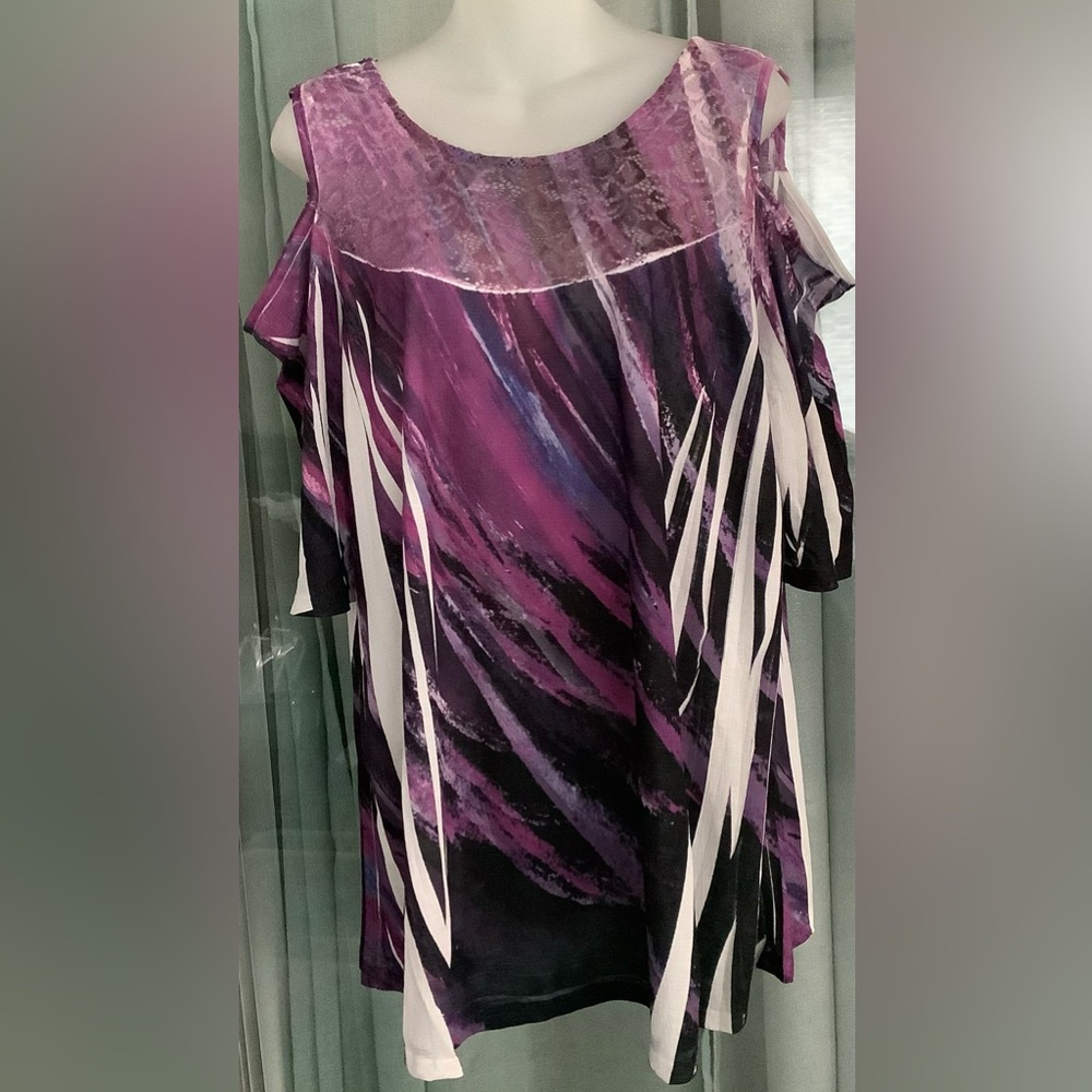 Patchington Women’s Cold Shoulder Tunic Top🌻